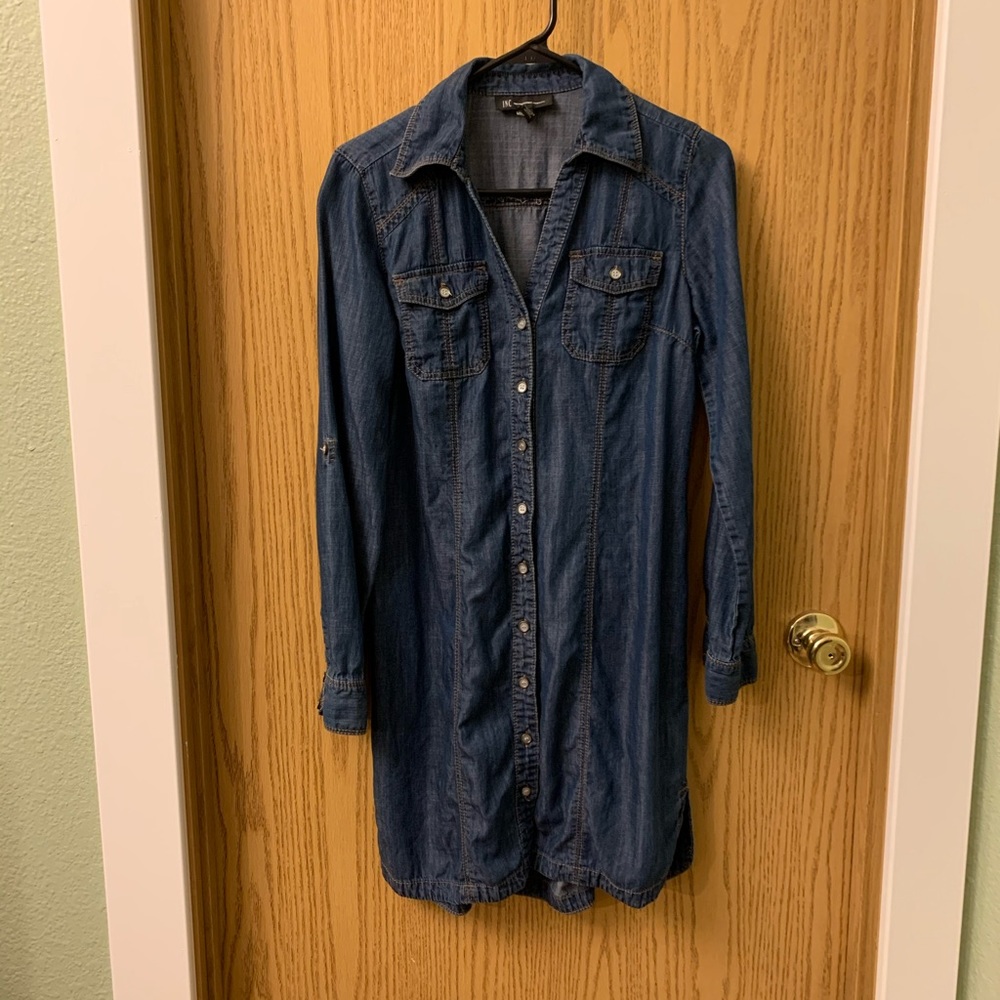 INC Denim Dress